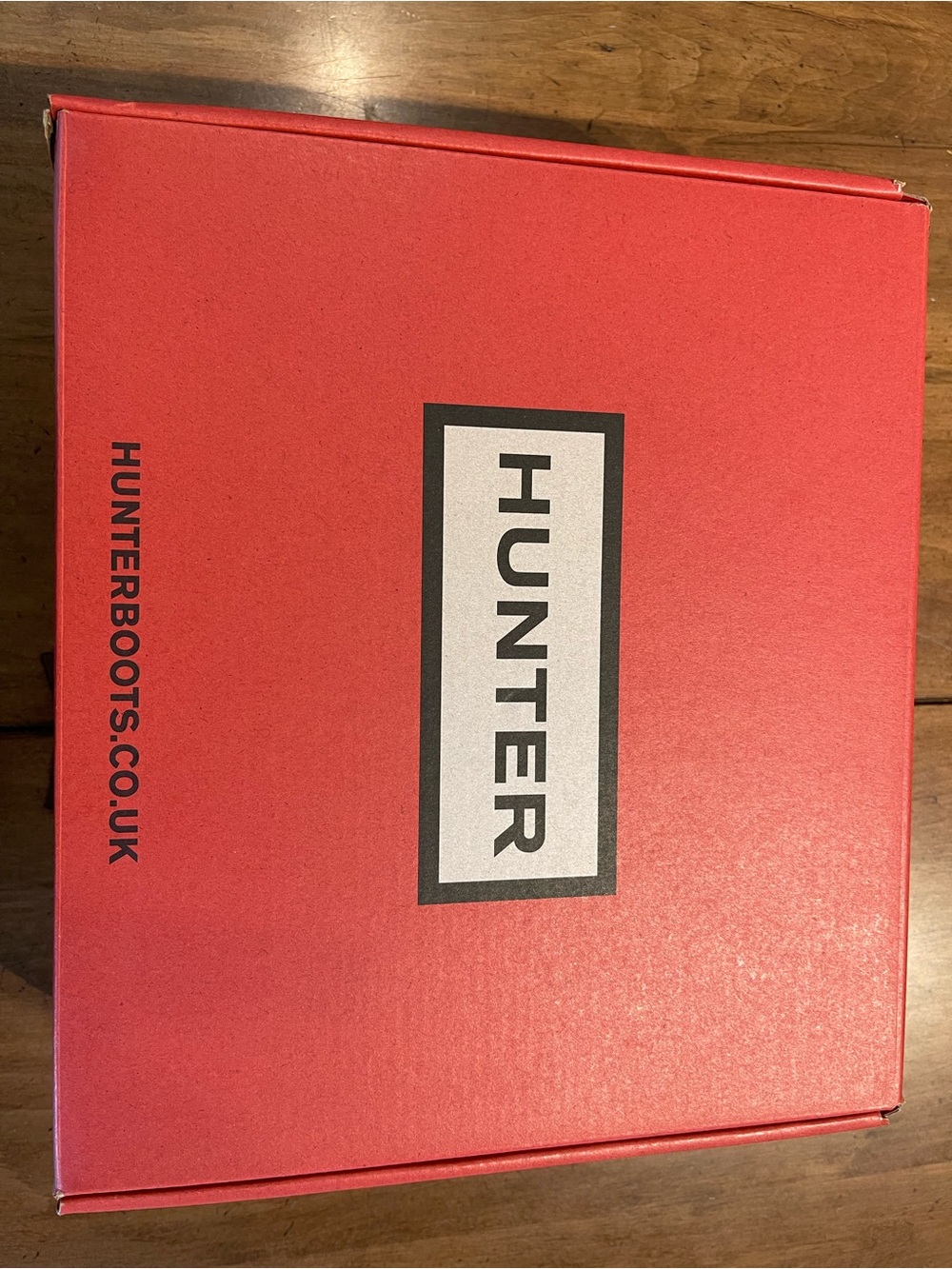 Hunter Military Red Chelsea Boot Box Label - Picture 7 of 8